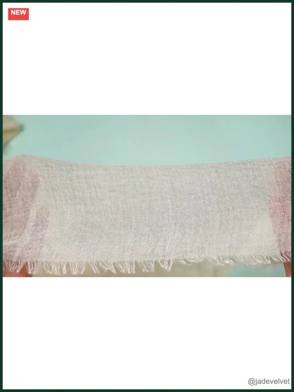 4 Pack Lightweight Linen Cotton Crinkle Scarves, 73x35 inch Beach Shawl Wrap